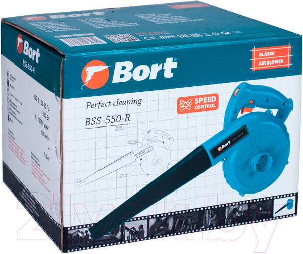 Изображение товара Воздуходувка электрическая Bort BSS-550-R (91271341)