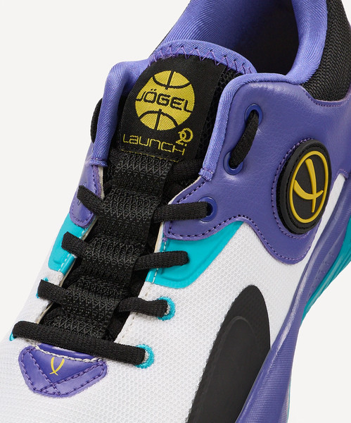 Изображение товара Кроссовки Jogel Launch 2.0 LOW (р.42, белый/фиолетовый/голубой)