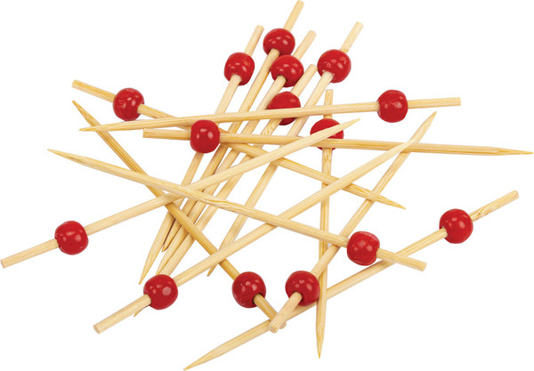 Изображение товара Набор шпажек для канапе Офисмаг Жемчужина / 139418 (100шт, красный)