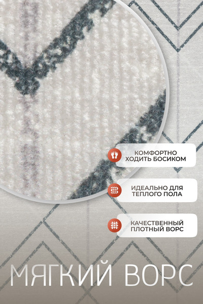 Изображение товара Коврик Kiminy 50x80 / MG056