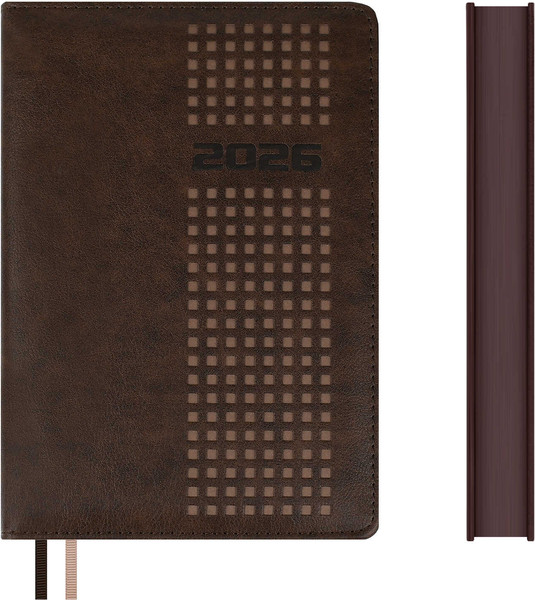 Изображение товара Ежедневник Escalada Шевро 2026 / 70215 (176л, коричневый)