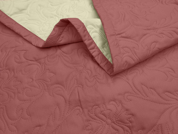 Изображение товара Покрывало BELLISSIMO Arti 180x200 / 2519100518-09Vn (вензель марсала)