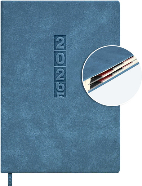 Изображение товара Ежедневник Escalada Тиволи Глосс 2026 / 70271 (176л, голубой)
