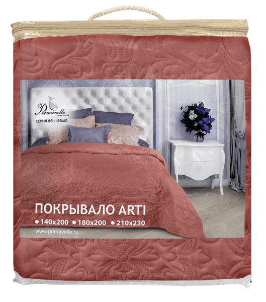 Изображение товара Покрывало BELLISSIMO Arti 210x230 / 2519100521-09Mn (монеты марсала)