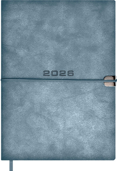 Изображение товара Ежедневник Escalada Тиволи Глосс 2026 / 70277 (176л, голубой)