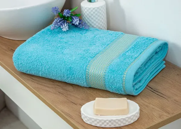 Изображение товара Полотенце АртПостель Палитра Арт Дизайн 50x90 (голубой)