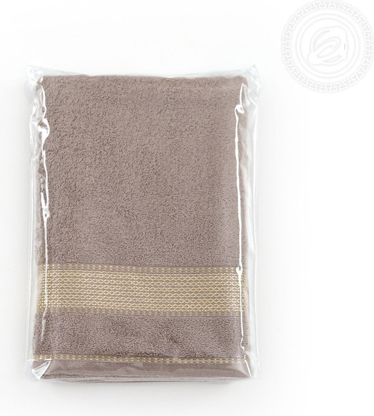 Изображение товара Полотенце АртПостель Палитра Арт Дизайн 70x140 (светло-коричневый)