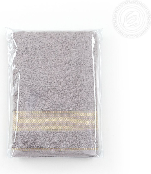 Изображение товара Полотенце АртПостель Палитра Арт Дизайн 70x140 (светло-серый)