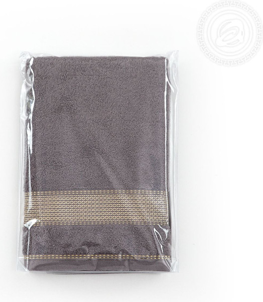 Изображение товара Полотенце АртПостель Палитра Арт Дизайн 70x140 (темно-серый)