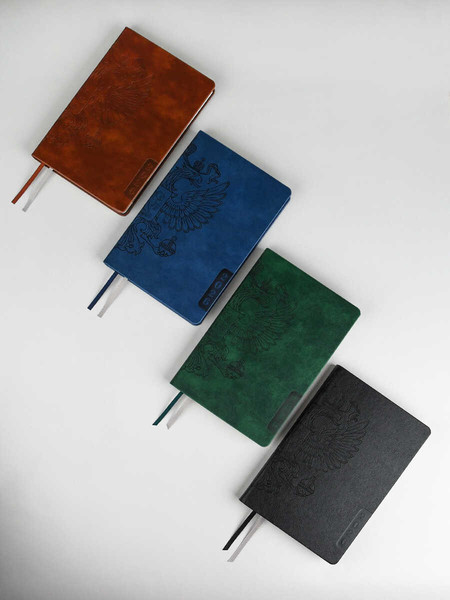 Изображение товара Ежедневник Escalada Наппа 2026 / 70245 (176л, черный)