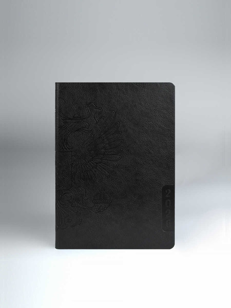 Изображение товара Ежедневник Escalada Наппа 2026 / 70245 (176л, черный)