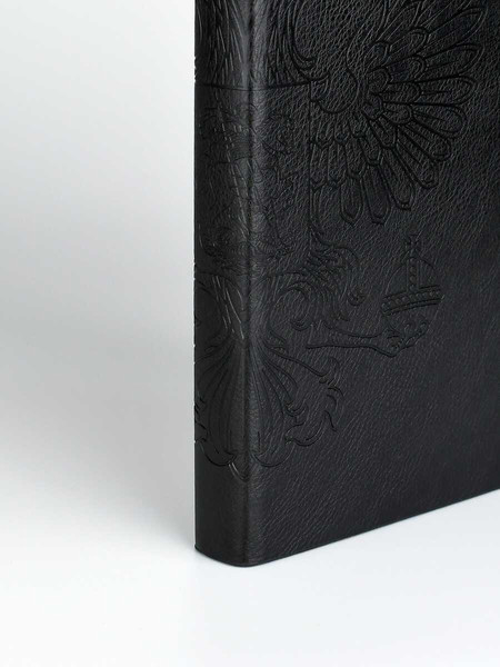 Изображение товара Ежедневник Escalada Наппа 2026 / 70245 (176л, черный)