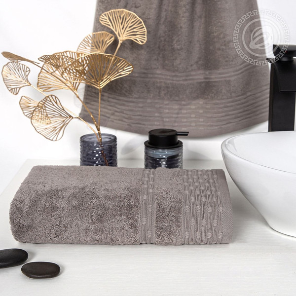 Изображение товара Полотенце АртПостель Фантазия Арт Дизайн 70x140 (серый)