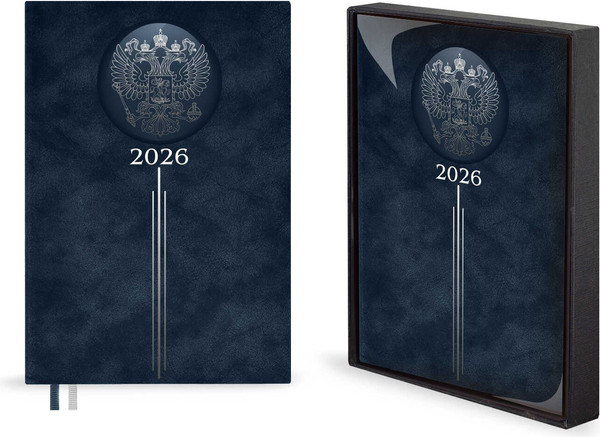 Изображение товара Ежедневник Escalada Тиволи 2026 / 70251 (176л, синий)