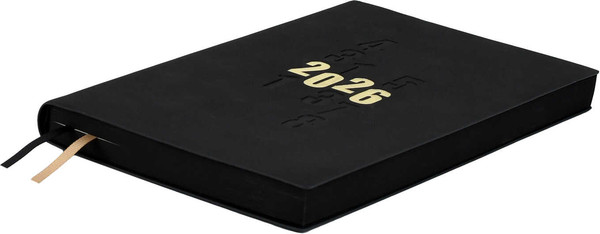 Изображение товара Ежедневник Escalada Замша 2026 / 70265 (176л, черный)