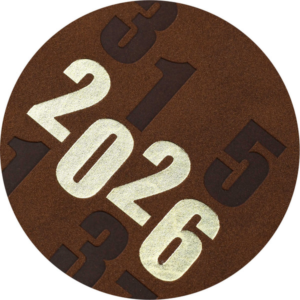 Изображение товара Ежедневник Escalada Замша 2026 / 70266 (176л, коричневый)