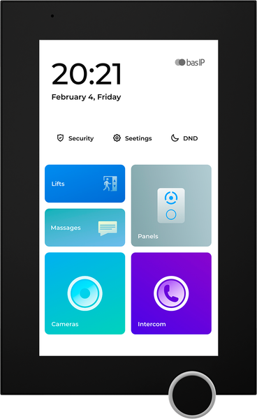 Изображение товара Монитор IP-видеодомофона Bas-IP AZ-07LL (черный)