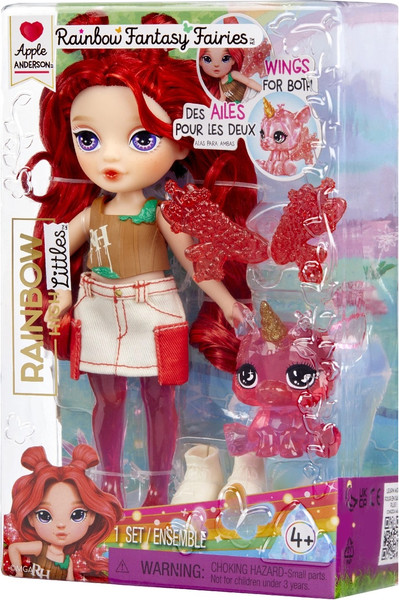 Изображение товара Кукла с аксессуарами Rainbow High Фэнтези Литтлс Эппл / 68377 (красный)