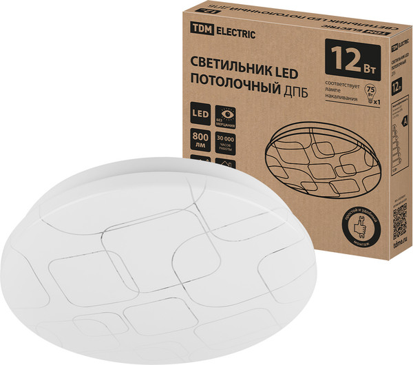 Изображение товара Потолочный светильник TDM Геометрия SQ0329-9006