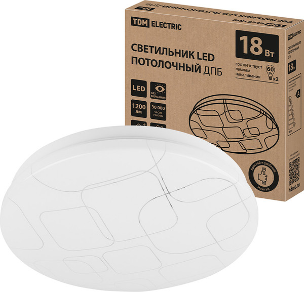 Изображение товара Потолочный светильник TDM Геометрия SQ0329-9012