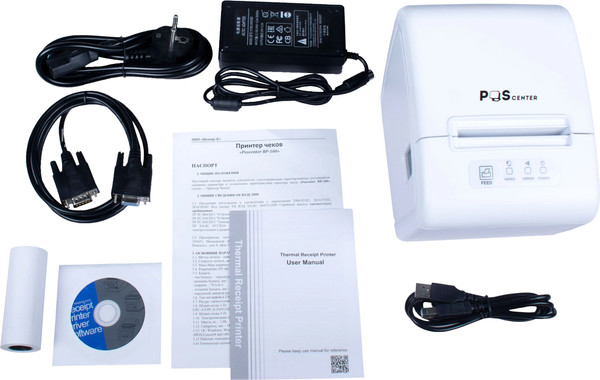 Изображение товара Принтер чеков POScenter RP-100 USE 71068186 (белый)