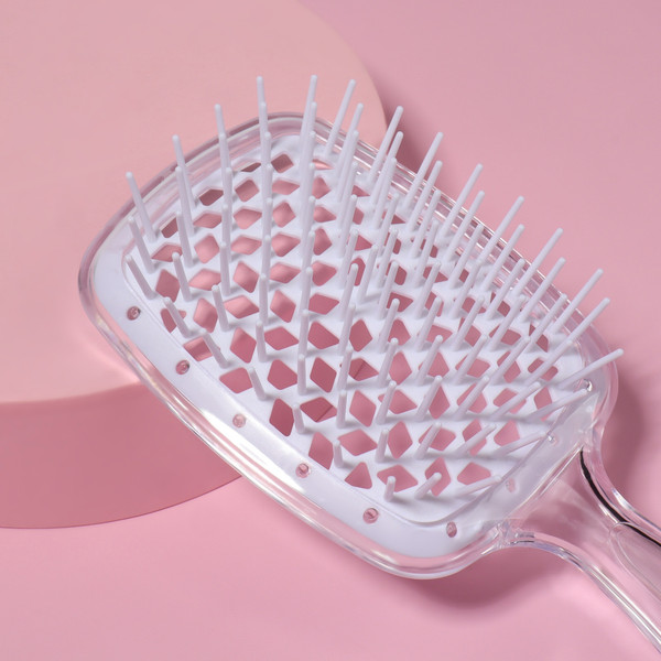 Изображение товара Расческа-массажер Queen Fair №21 / 7577622 (прозрачный)