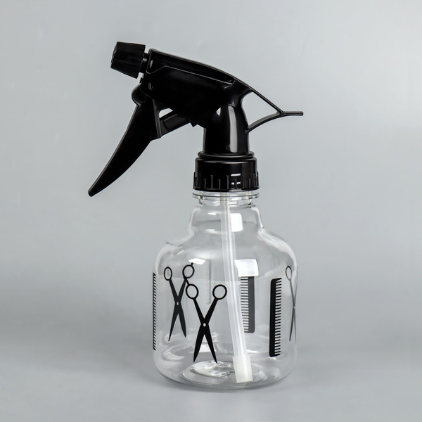 Изображение товара Пульверизатор парикмахерский QFM 2565724 (прозрачный/черный)