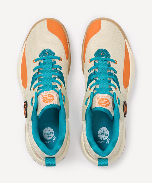 Изображение товара Кроссовки Jogel Launch 2.0 LOW (р.45, бежевый/оранжевый)