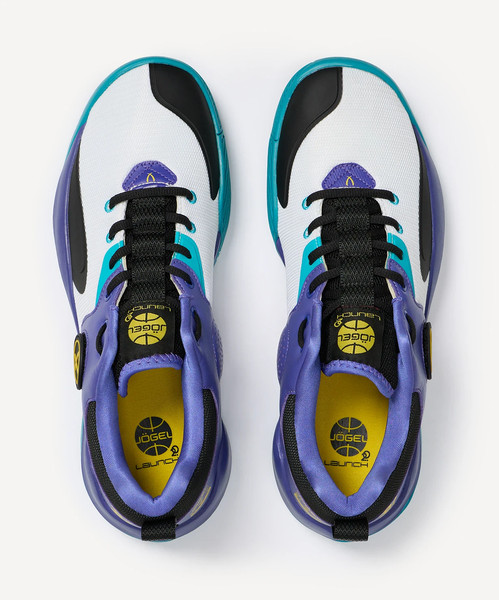 Изображение товара Кроссовки Jogel Launch 2.0 LOW (р.41, белый/фиолетовый/голубой)