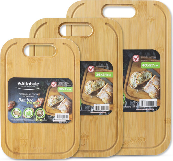 Изображение товара Разделочная доска Attribute Bamboo Touch ABX157