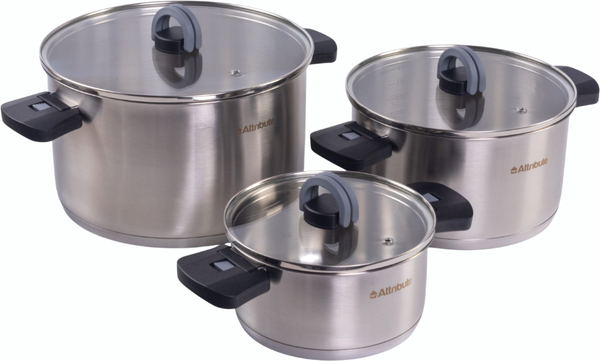Изображение товара Набор кастрюль Attribute Foldaway ASF300 (3шт)