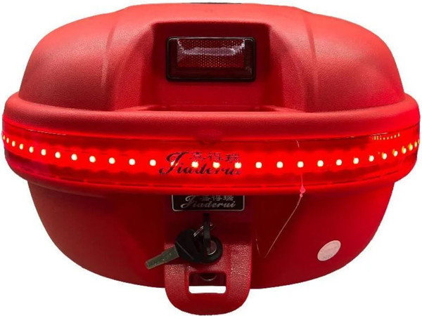 Изображение товара Кофр для мотоцикла AVM 638 RED LED 