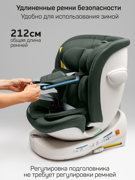 Изображение товара Автокресло Amarobaby Defender / AB25-9DEF/13 (зеленый)