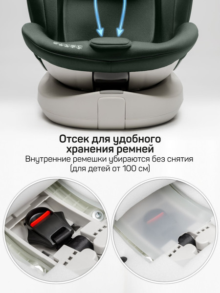 Изображение товара Автокресло Amarobaby Defender / AB25-9DEF/13 (зеленый)