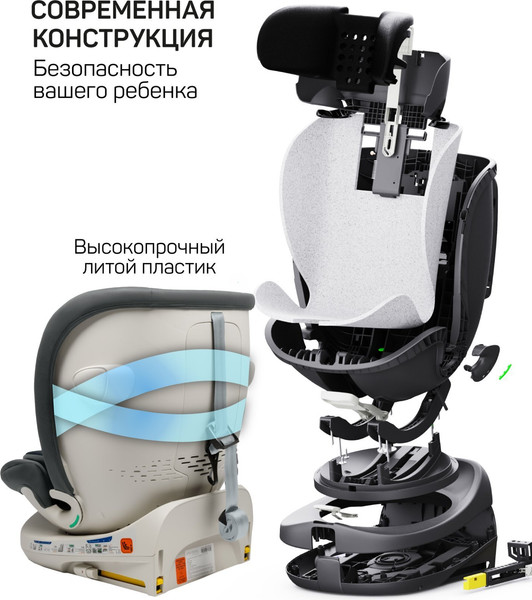 Изображение товара Автокресло Amarobaby Defender / AB25-9DEF/11 (серый)
