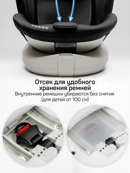 Изображение товара Автокресло Amarobaby Defender / AB25-9DEF/09 (черный)