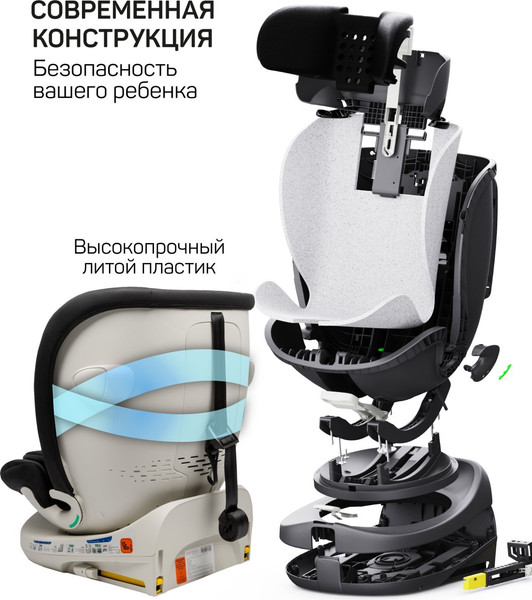Изображение товара Автокресло Amarobaby Defender / AB25-9DEF/09 (черный)