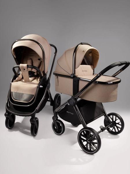 Изображение товара Детская универсальная коляска Amarobaby Motus V2 / AB23-10MOTUSV2/53 (мокко)