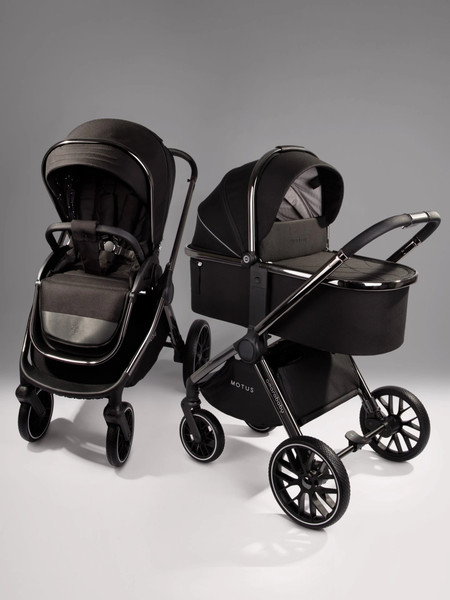 Изображение товара Детская универсальная коляска Amarobaby Motus V2 / AB23-10MOTUSV2/09 (черный)