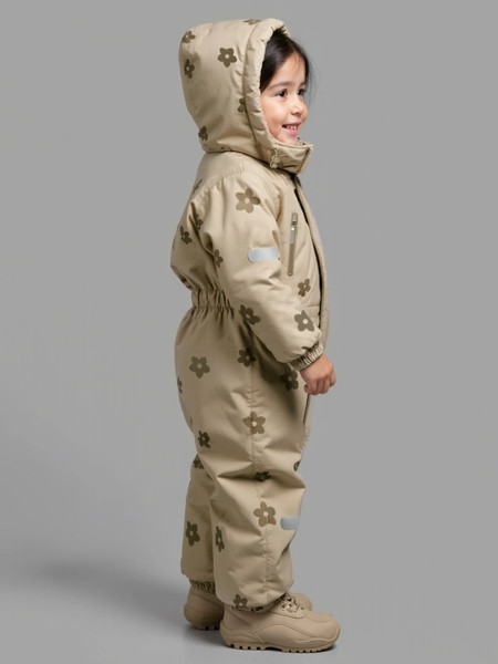 Изображение товара Комбинезон прогулочный детский Amarobaby Adventure / AB-OD25-6202AD/03-86 (р.86-92, бежевый)