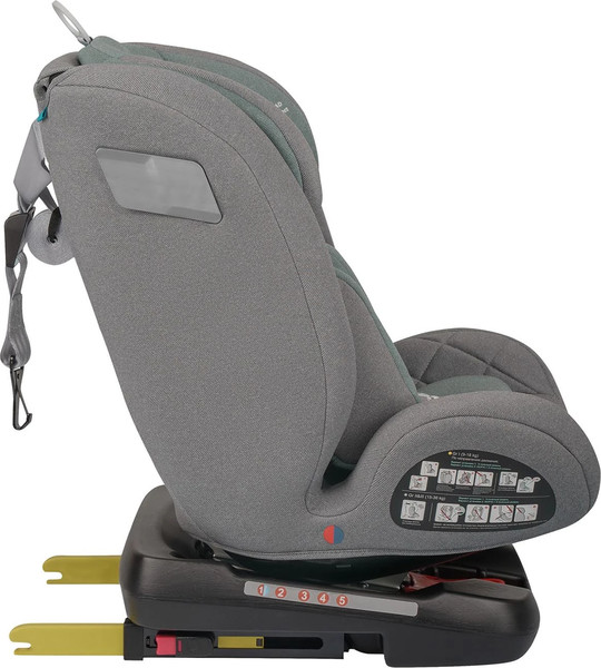 Изображение товара Автокресло INDIGO Tourneo S Isofix (серый/зеленый)
