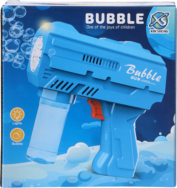 Изображение товара Генератор мыльных пузырей детский Sima-Land Пистолет / 10893526 (синий)