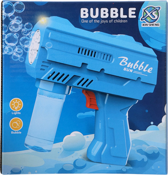 Изображение товара Генератор мыльных пузырей детский Sima-Land Пистолет / 10893527 (красный)