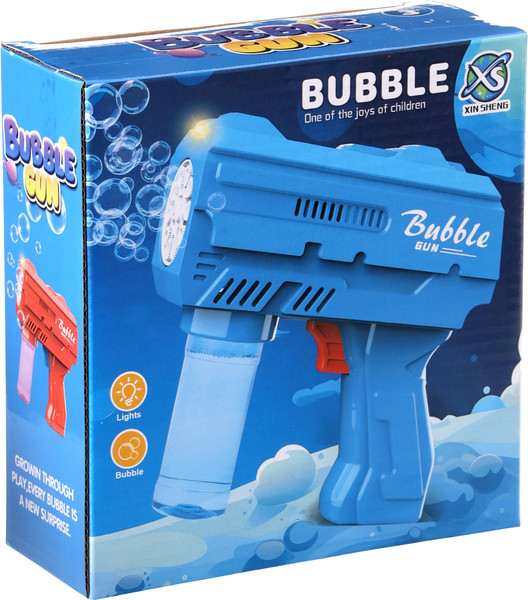 Изображение товара Генератор мыльных пузырей детский Sima-Land Пистолет / 10893527 (красный)