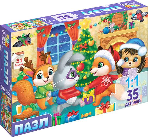 Изображение товара Пазл Puzzle Time Праздничный хоровод / 9178193