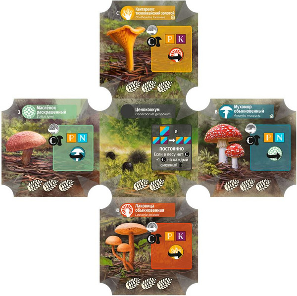 Изображение товара Настольная игра Мир Хобби Грибы и корни / 952039