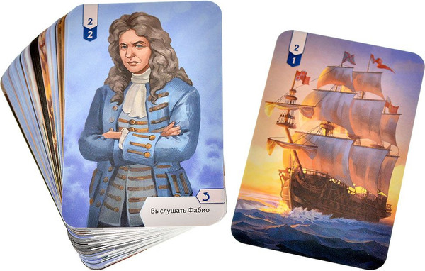 Изображение товара Настольная игра Мир Хобби Исторический детектив. Сокровища галеона / 952138