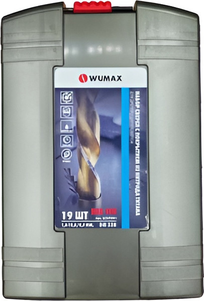 Изображение товара Набор сверл Wumax HSS-TiN DIN338 / 06249001