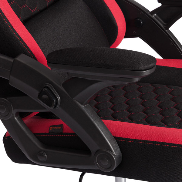 Изображение товара Кресло офисное Tetchair iShark (ткань, черный/красный)