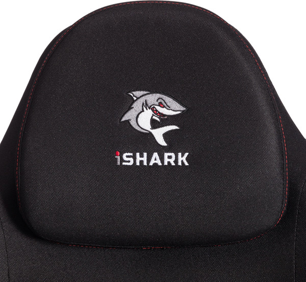 Изображение товара Кресло офисное Tetchair iShark (ткань, черный/красный)